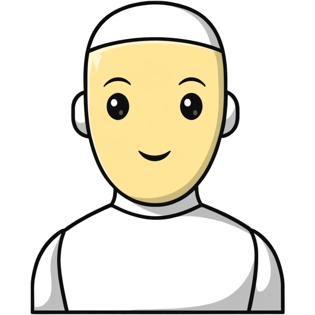 man with rectangle shaped head emoji