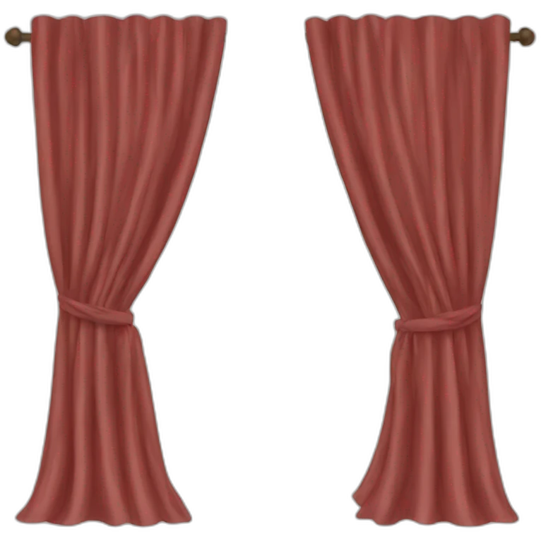 Curtain emoji