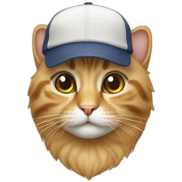 Cat with cap emoji
