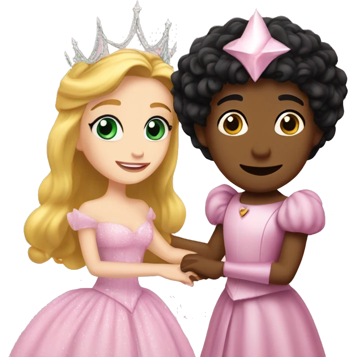 Glinda and elpbaha emoji
