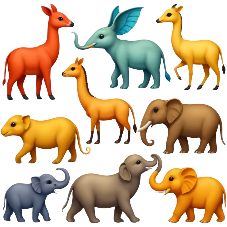 all ancient animals emoji