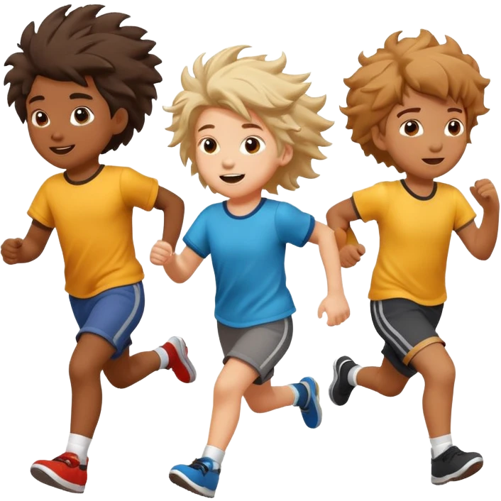 Chaos with children emoji