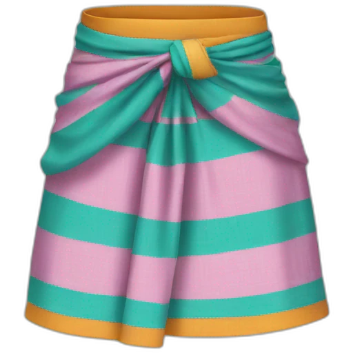 sarong skirt emoji