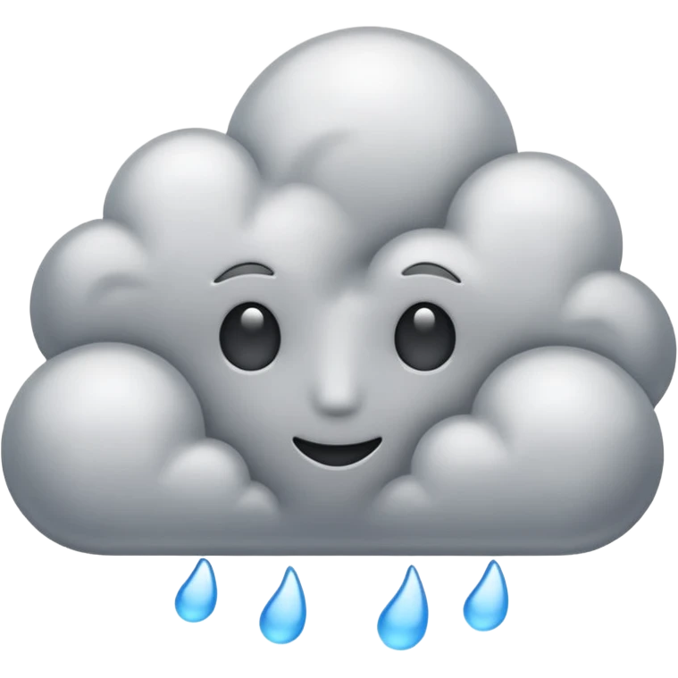 nube sin rostro  emoji