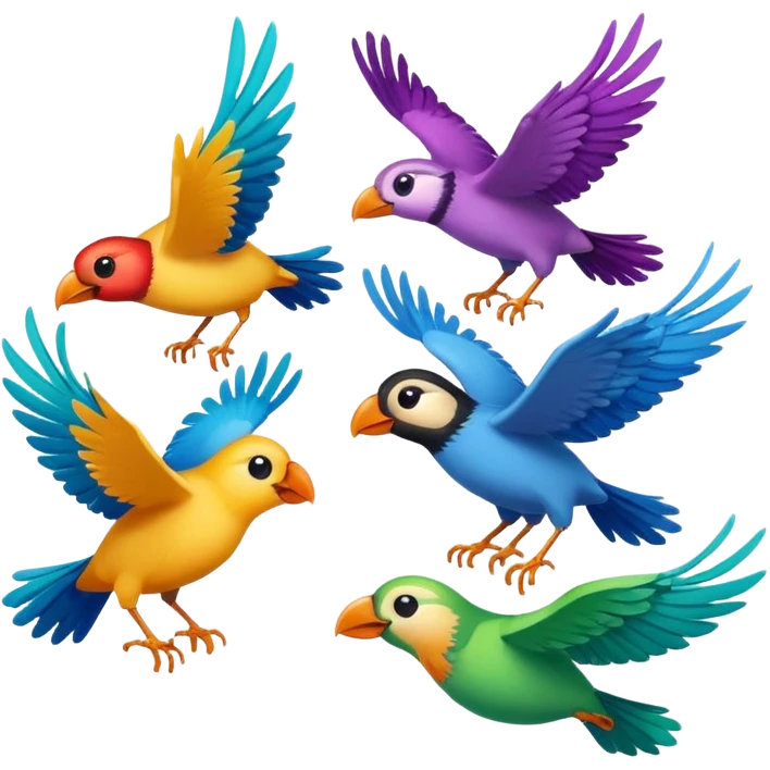 Birds emoji