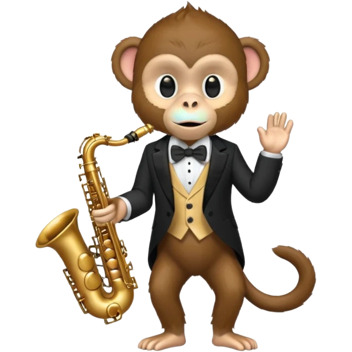 monkey Musician emoji