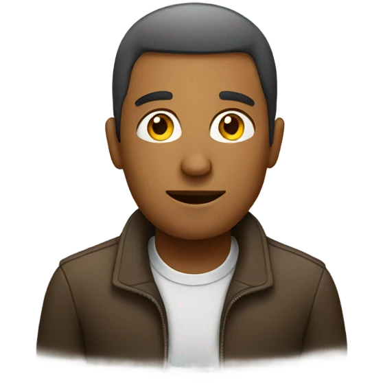Man sitting on a chair emoji