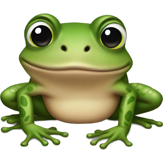 frog with tattoo emoji