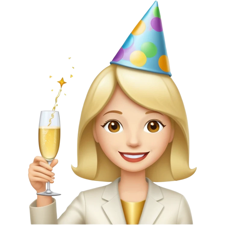 popping champagne emoji