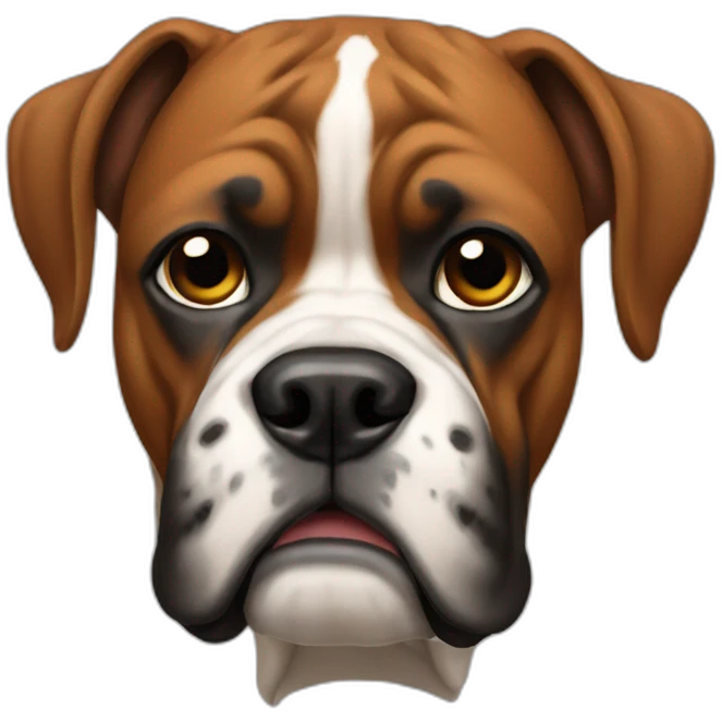 Boxer dog emoji