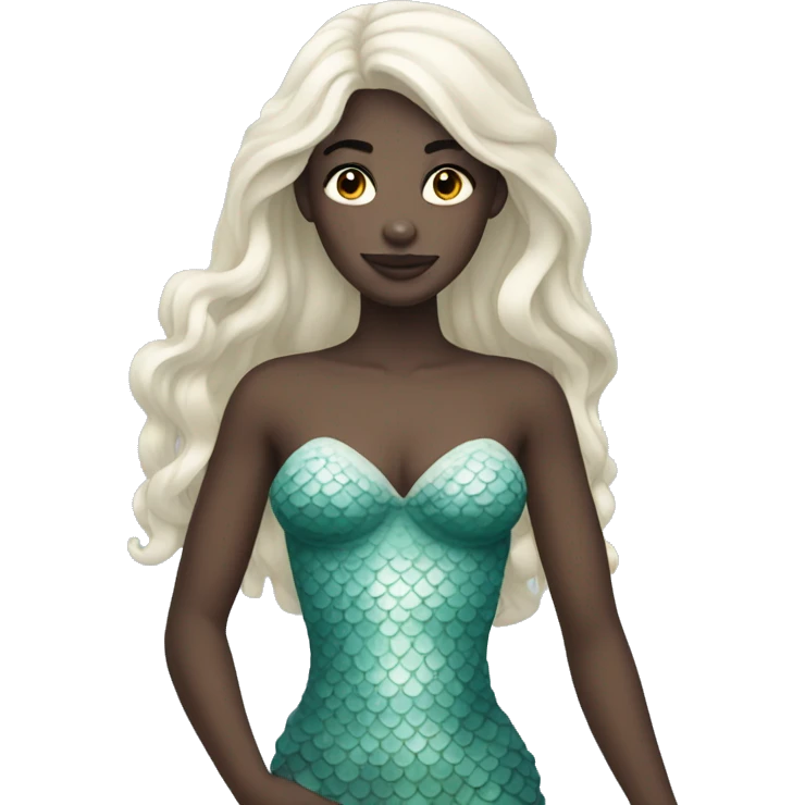 pale mermaid emoji
