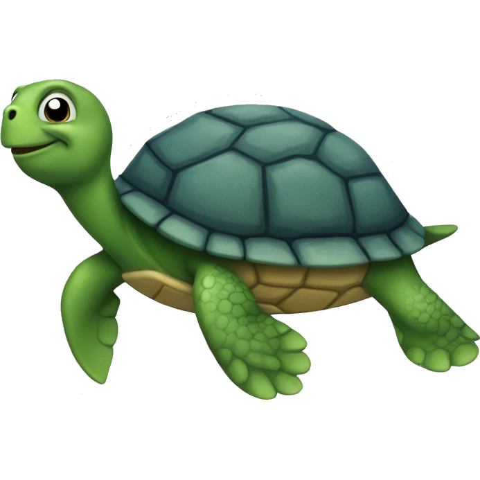 Turtle sea Waves  emoji