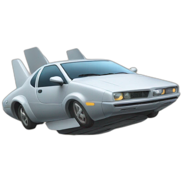 flying car emoji