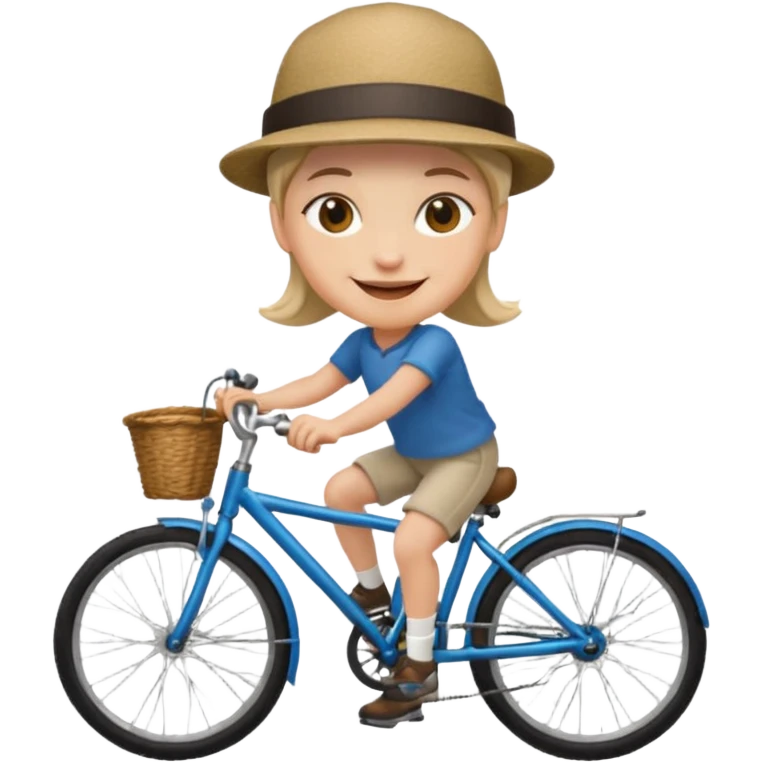 Make emoji of scout on bike emoji