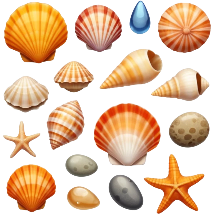 beach elements emoji