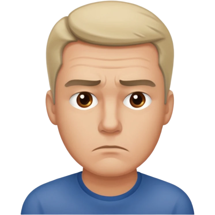 man thinking emoji