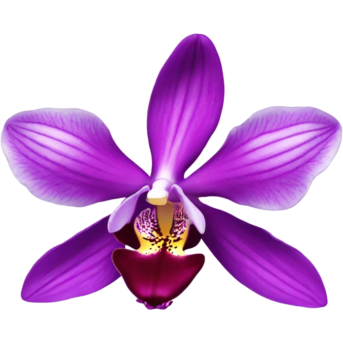 Orchid flower  emoji
