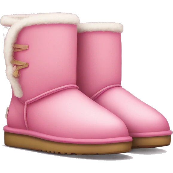 Pink uggs emoji