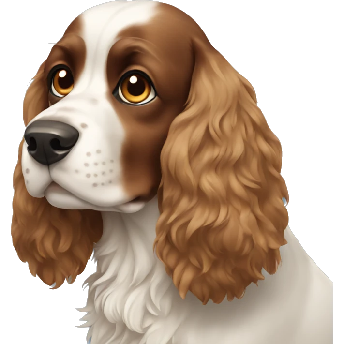 Spaniel dog emoji
