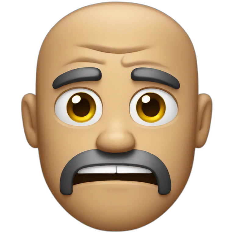 angry man emoji