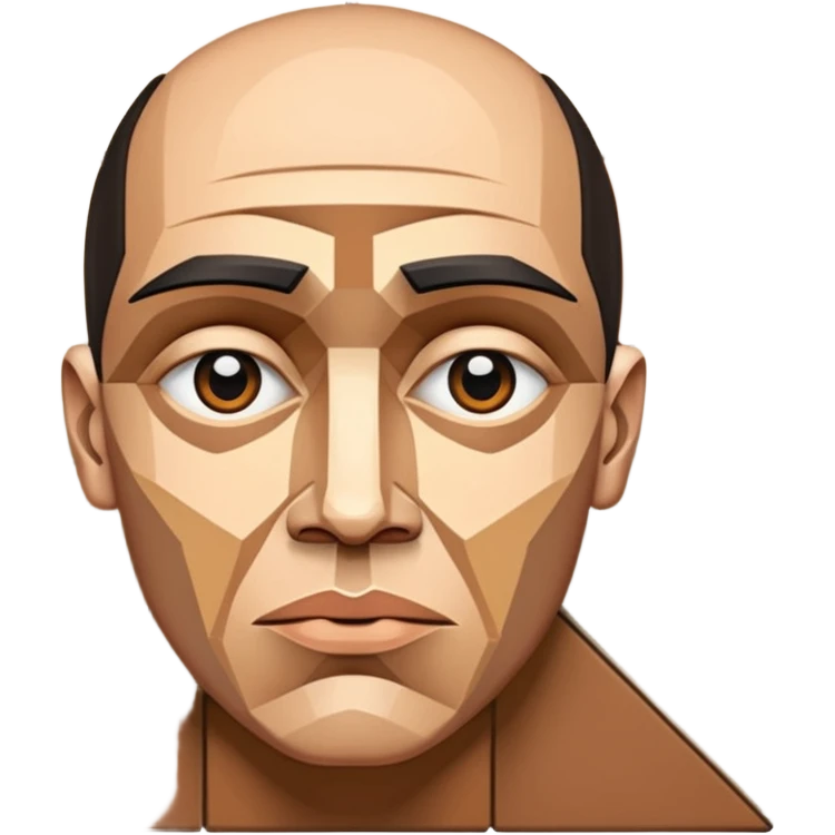 Gualdim Pais templar in cubism mode emoji