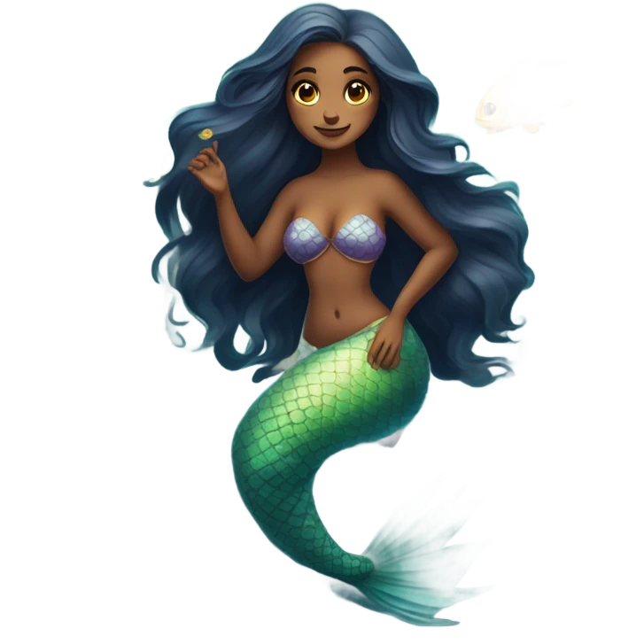 mermaid of the sea no woke emoji