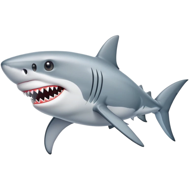 Shark with shoes  emoji