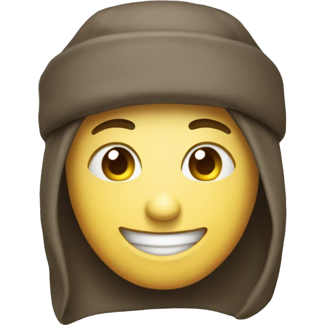 smiley caciula fular emoji