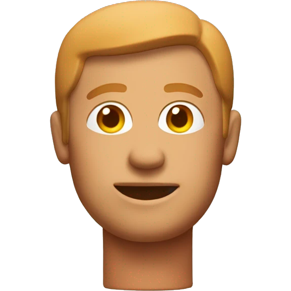 a single brick of modeling clay emoji