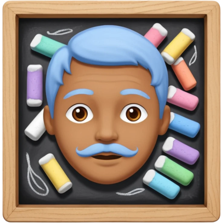 Street Chalk Drawer emoji