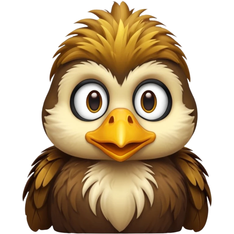 I want duck 🦆 emoji and monkey 🐒 emoji mashed together making a monkeyduck emoji