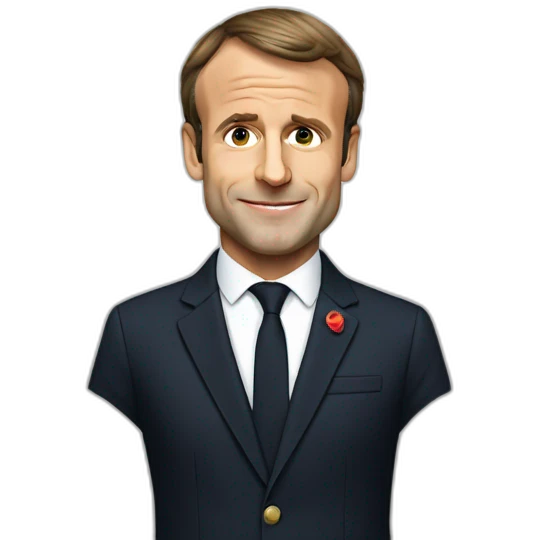 Emmanuel Macron emoji