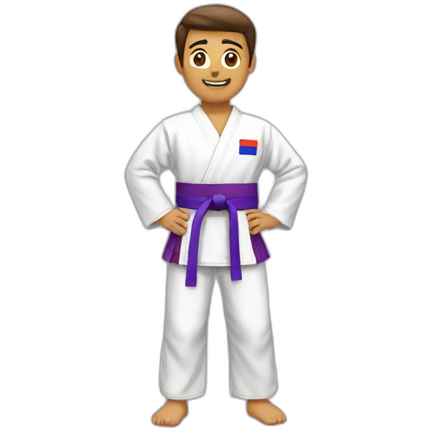 taekwondo-purple-belt emoji