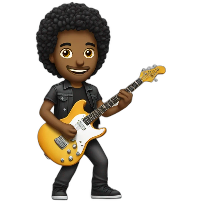 Guitariste emoji
