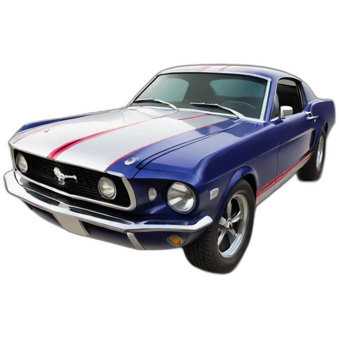Mustang-car emoji