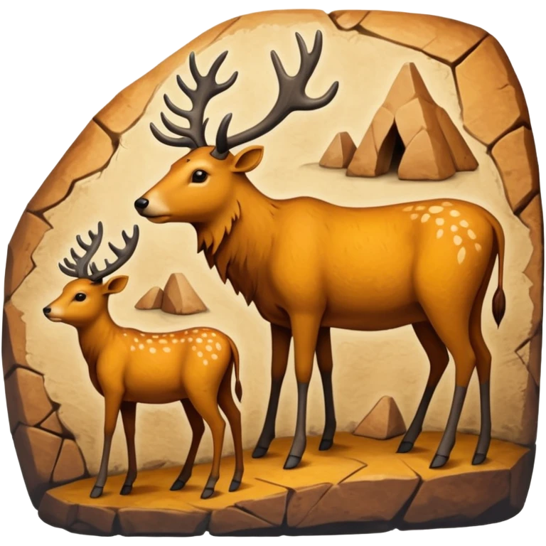 stone age cave art emoji