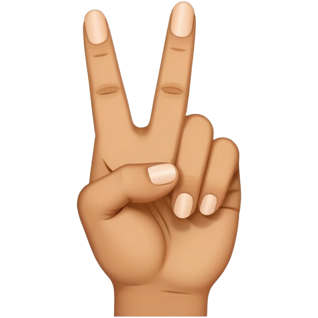 Middle finger emoji