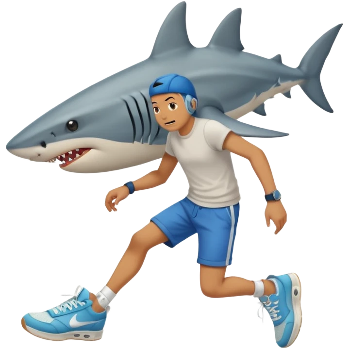 🦈🦶🦶👟👟 emoji