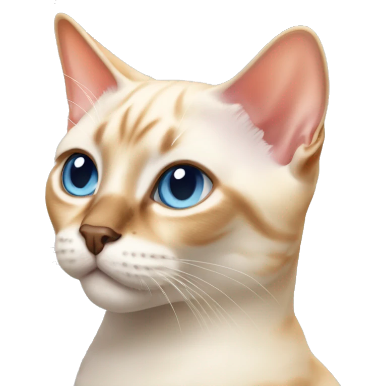 flame point Siamese cat emoji