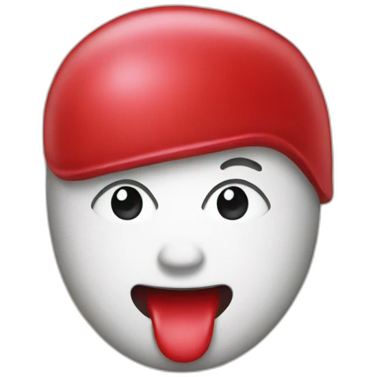 Red band winegum emoji