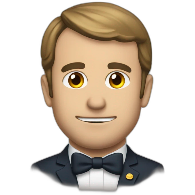 Macron qui fume emoji