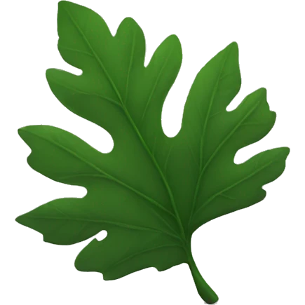 moody leaf emoji