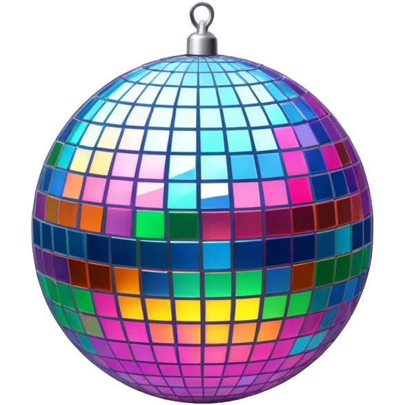 disco ball emoji