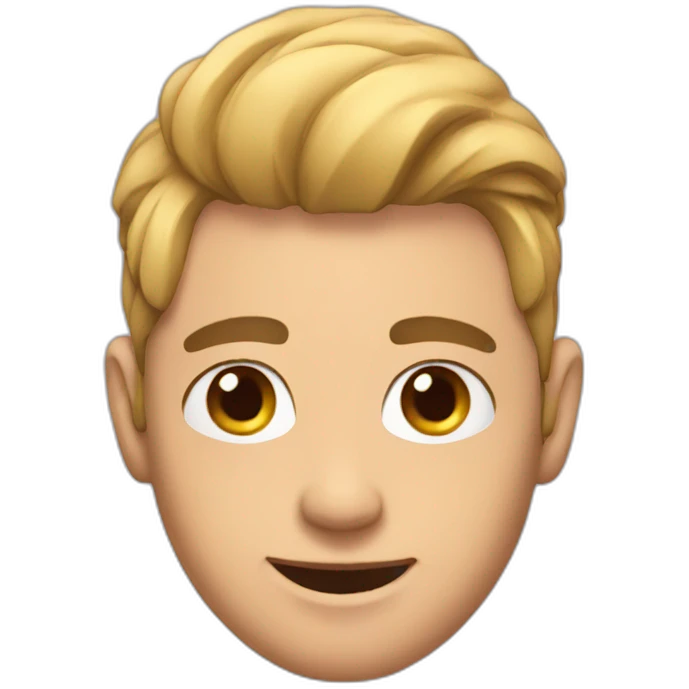 handsome gay emoji