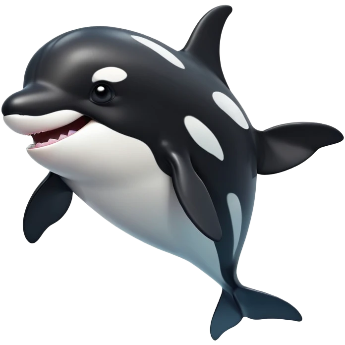 cinematic-comical-orca-portrait-emoji,-head-tilted-dramatically-with-an-exaggeratedly-shocked-expression,-featuring-a-sleek-black-and-white-body-with-wide,-comically-expressive-eyes-full-of-playful-disbelief-and-animated-flippers,-simple emoji