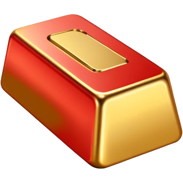 red gold ingot emoji