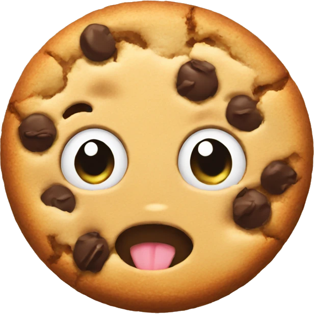  anime eat cookie emoji