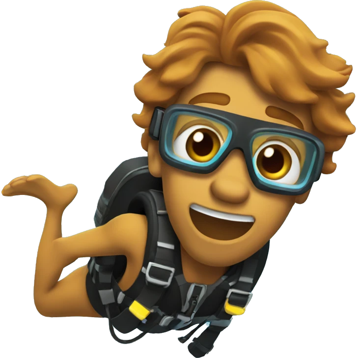 Scooby doo scuba diving emoji