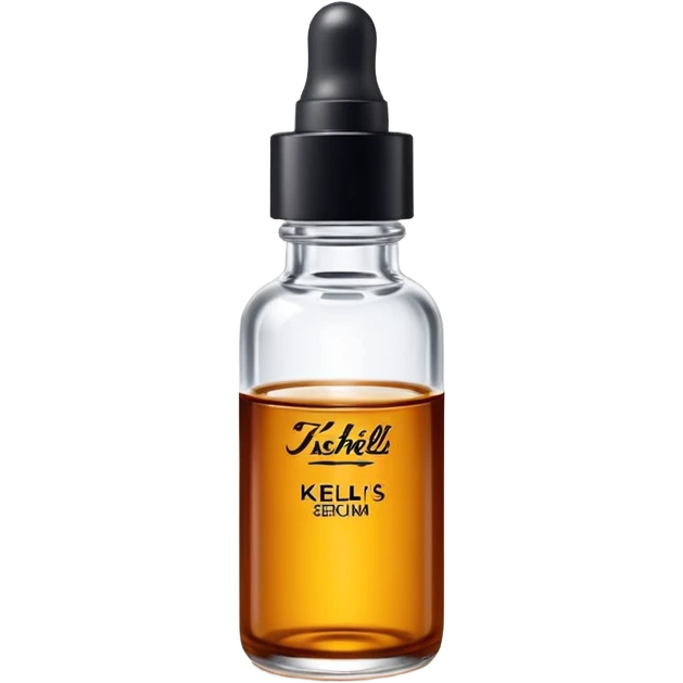 kiehl's serum bottle emoji