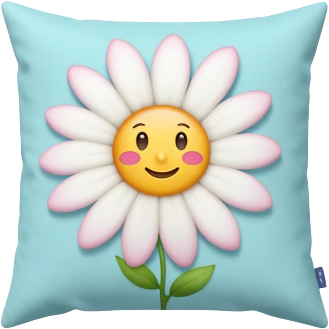 Daise pillow  emoji